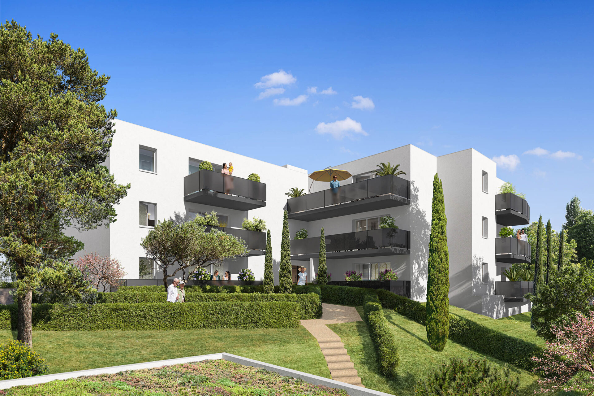 Carré Rimbaud : Programme immobilier neuf à Montpellier - Les Nouveaux
