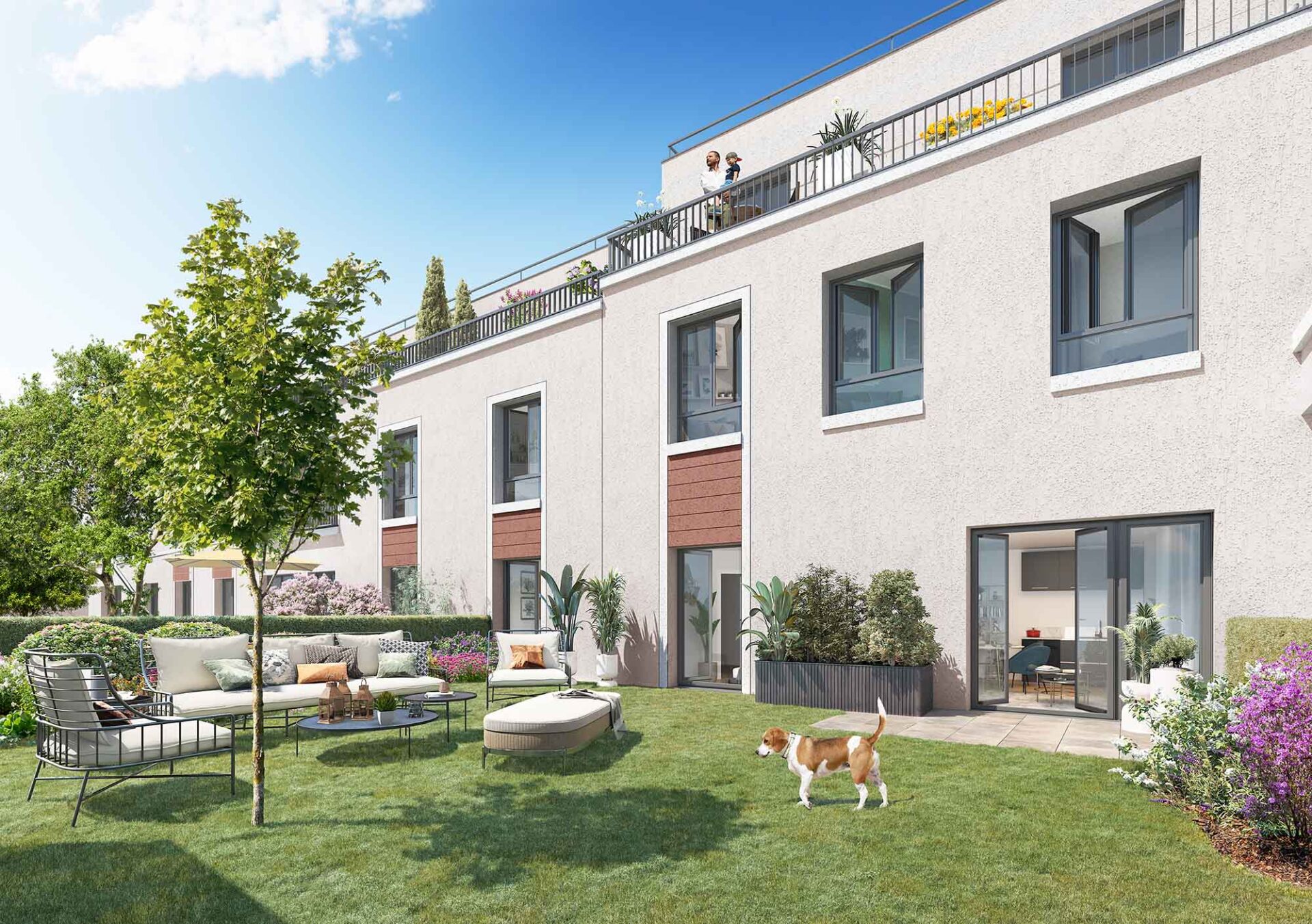 Village Garance Programme immobilier neuf à Sarcelles Les Nouveaux Constructeurs
